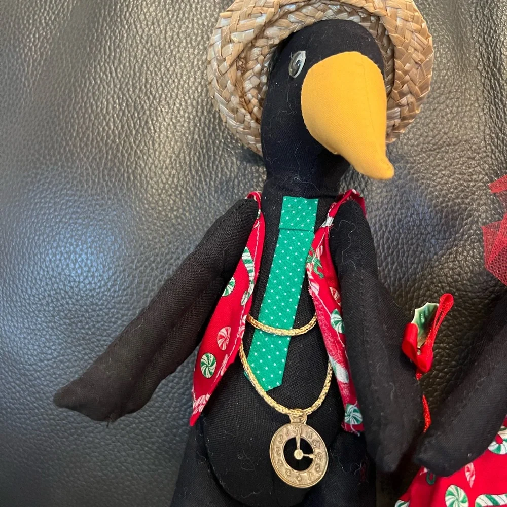 - Holiday crows birds